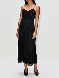 Givre Dress,VANESSA BRUNO,NOIR,Image 2