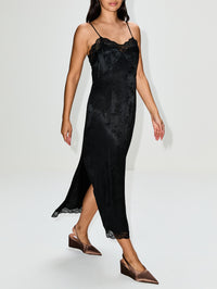 Givre Dress,VANESSA BRUNO,NOIR,Image 3