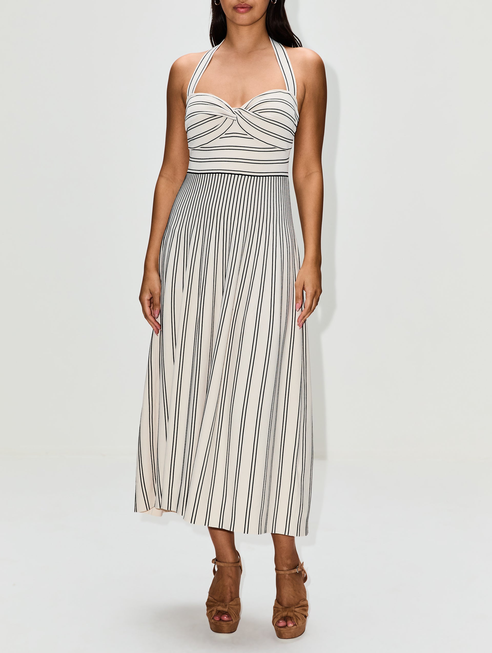 Daylight Twist Midi Dress | ZIMMERMANN | elysewalker