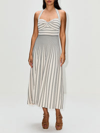 Daylight Twist Midi Dress,ZIMMERMANN,CREAM/BLACK,Image 2