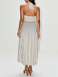 twist midi dress Truffle Twist Midi Dress Chocolate Brown / Large (10/12)