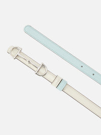 Reversible Horsebit Belt,GUCCI,MYSTIC WHITE,Image 2