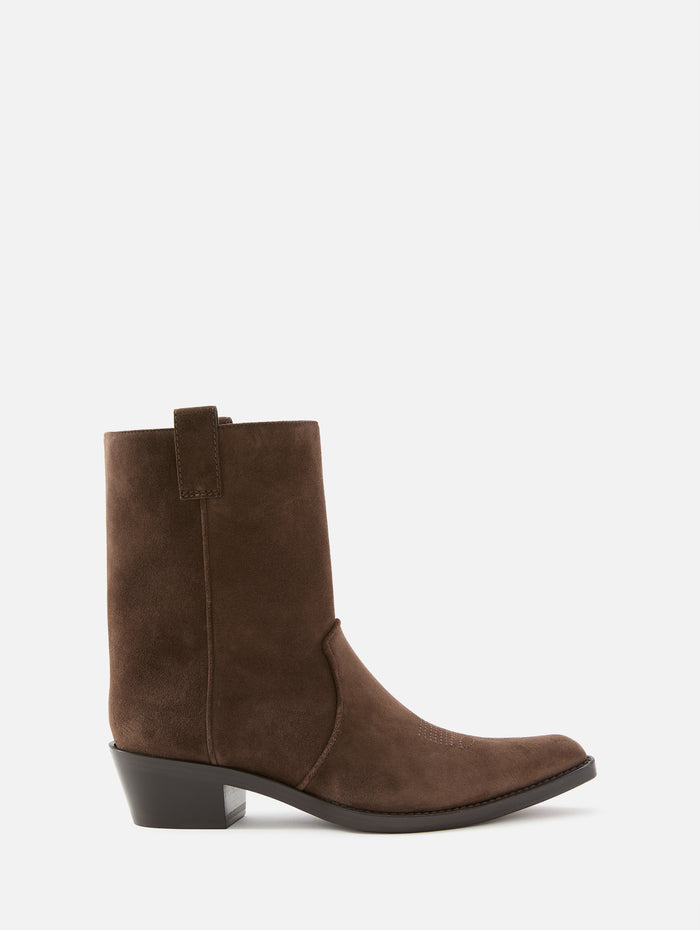 Clive Ankle Boot 35mm,KHAITE,EBANO,Image 1