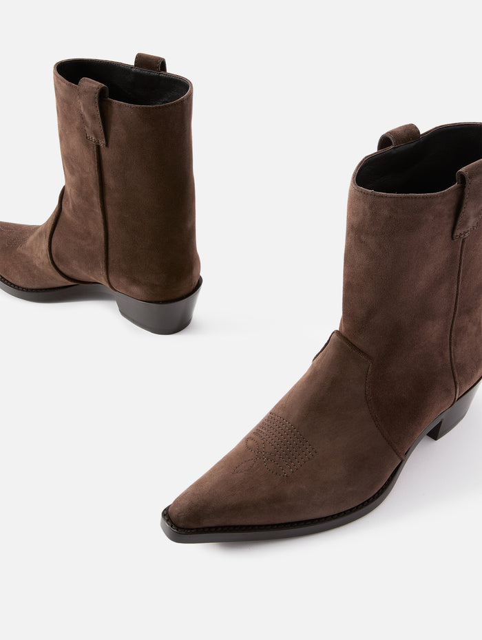 Clive Ankle Boot 35mm,KHAITE,EBANO,Image 1