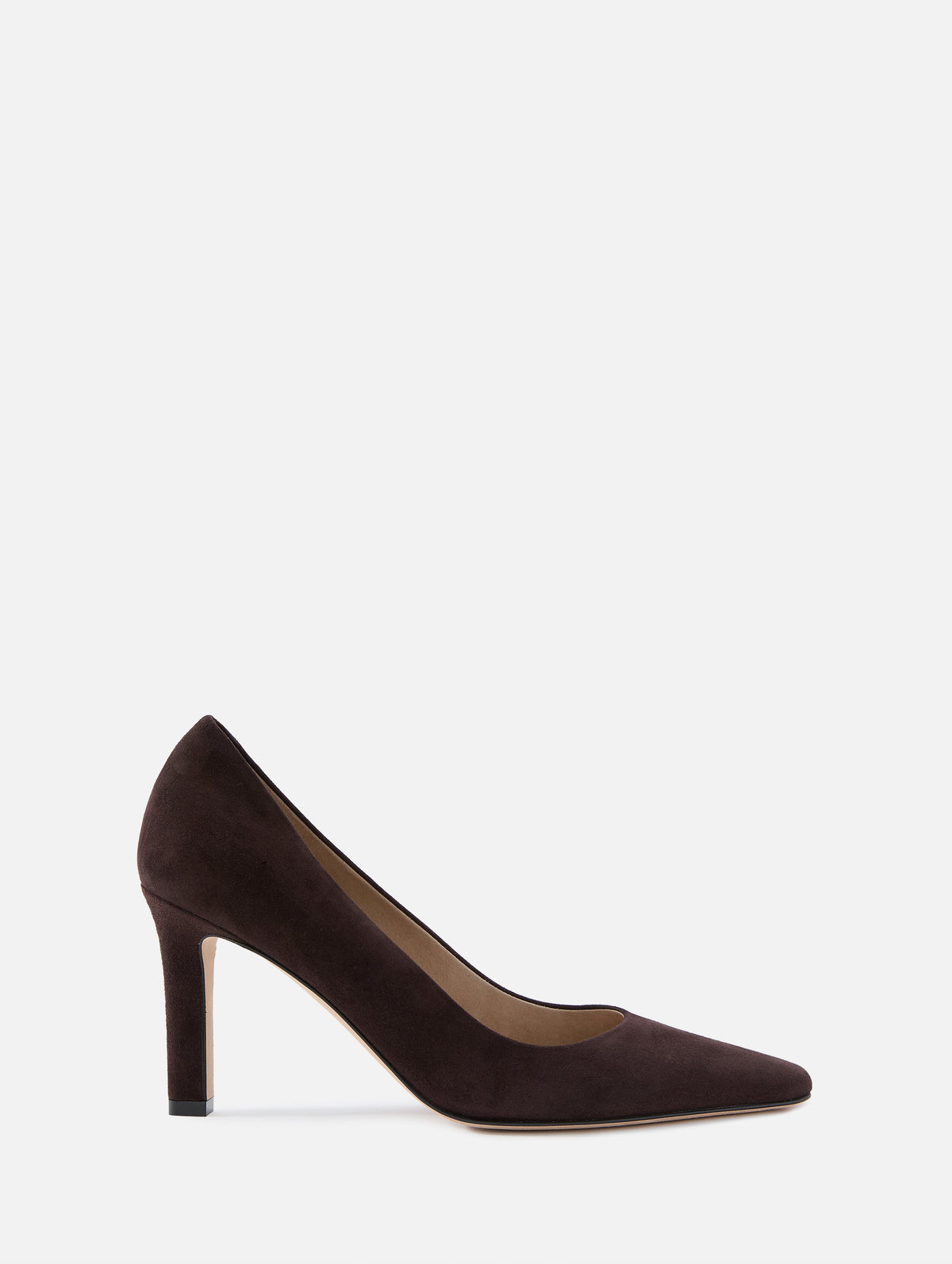Carla Pump 80mm,THE ROW,LACQUER BROWN,Image 1