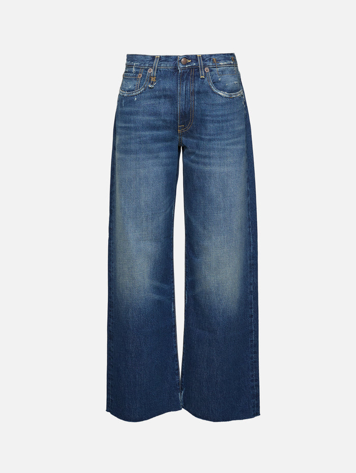 Darcy Loose Jean,R13,OASIS BLUE,Image 1