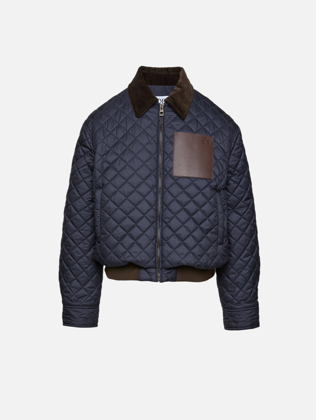 Short Jacket,LOEWE,DARK NAVY,Image 1