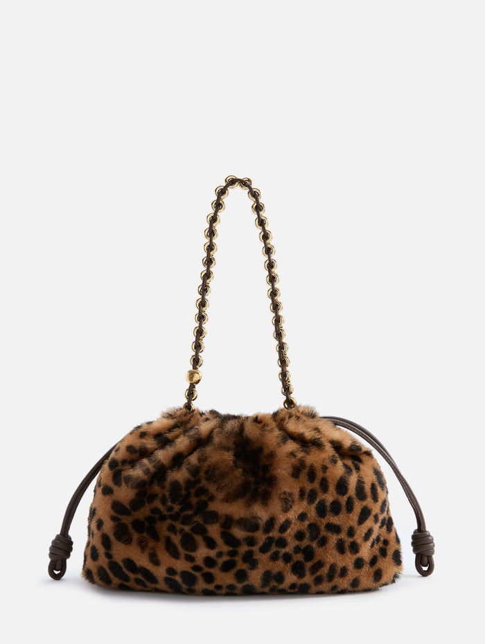 Medium Flamenco Purse,LOEWE,BEIGE/BROWN,Image 1