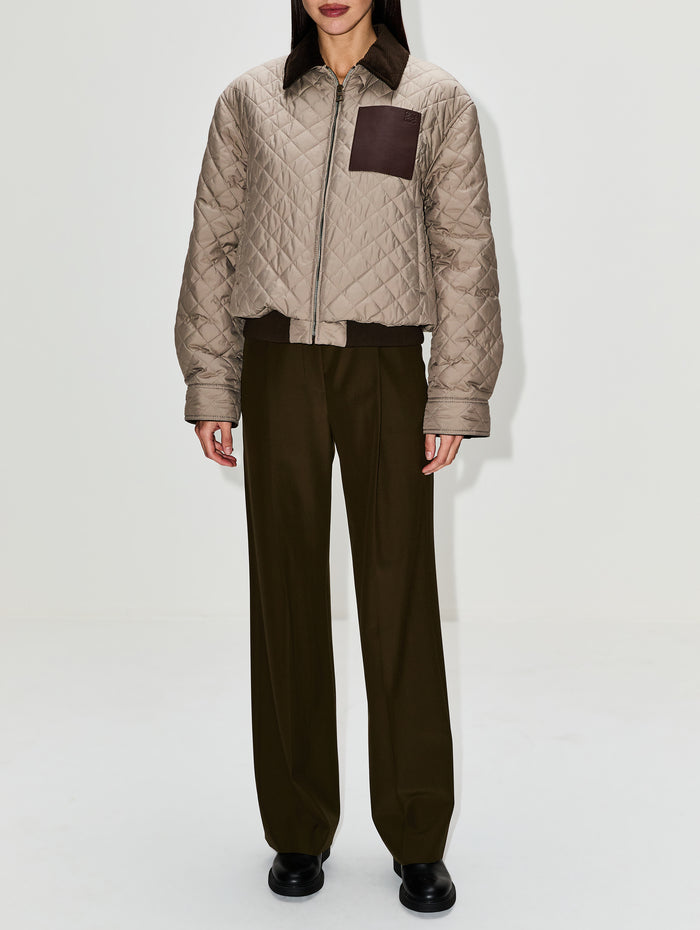 Short Jacket,LOEWE,MEDIUM GREY,Image 1