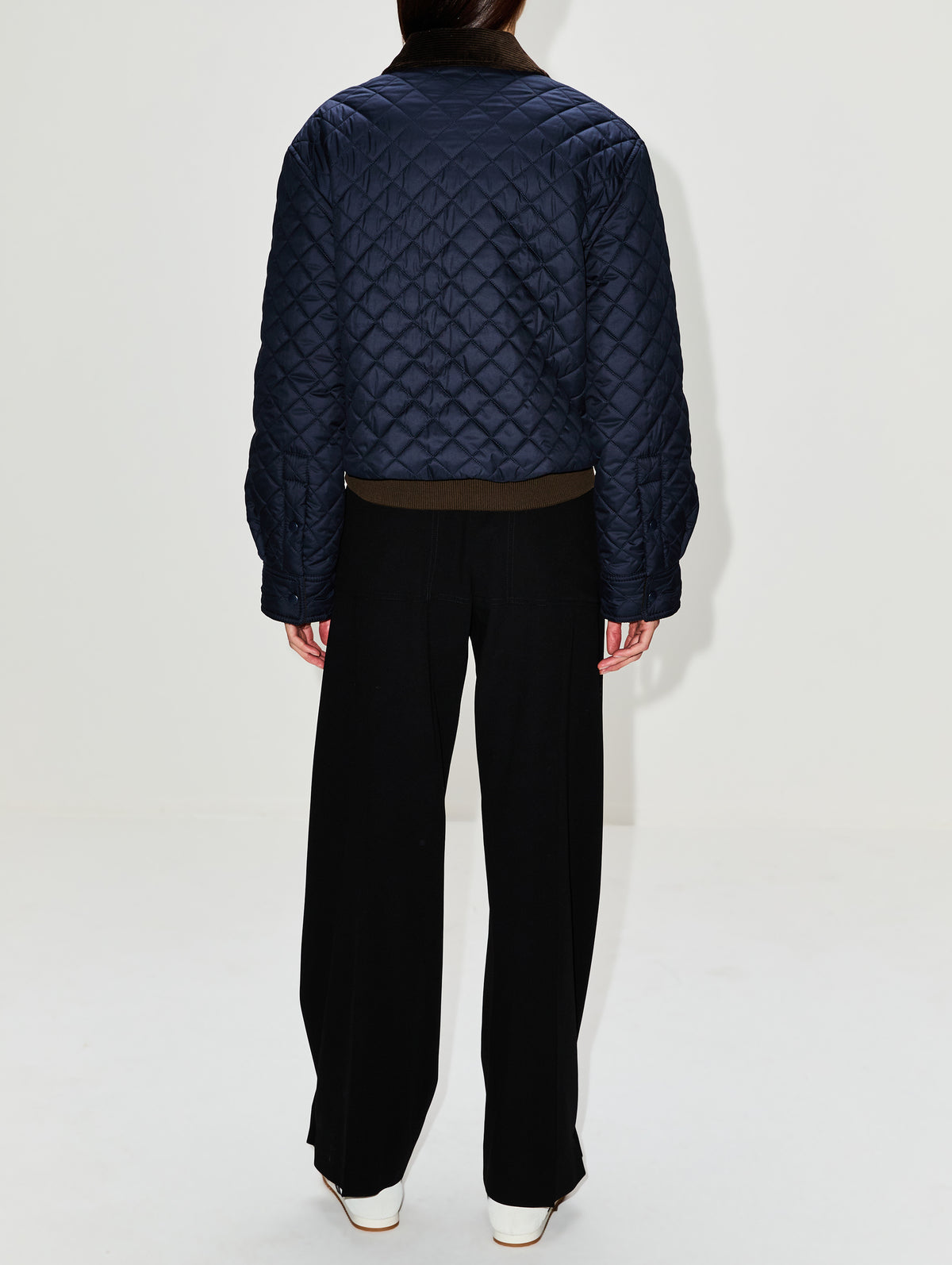 Short Jacket,LOEWE,DARK NAVY,Image 3