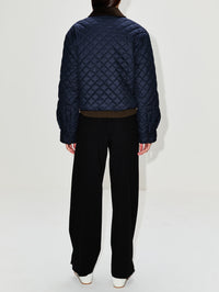 Short Jacket,LOEWE,DARK NAVY,Image 3