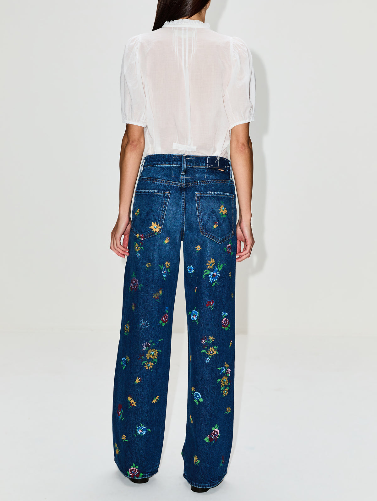 Mira Blouse,BIRDS OF PARADIS BY TROVATA,WHITE,Image 3