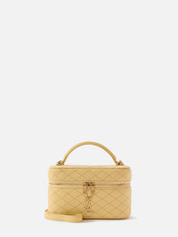 Gaby Vanity Bag,SAINT LAURENT,SOFT LEMON,Image 1