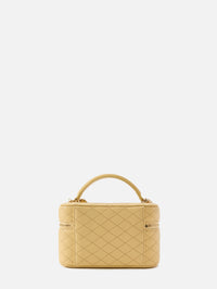 Gaby Vanity Bag,SAINT LAURENT,SOFT LEMON,Image 3