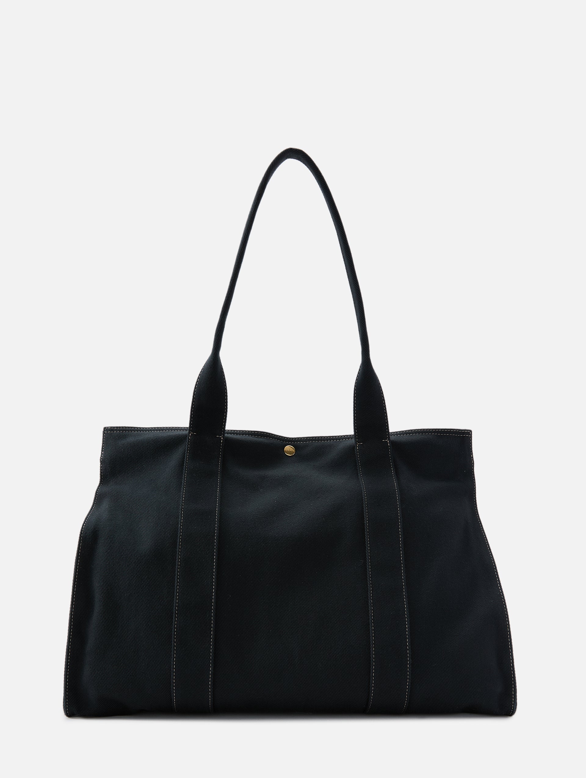 THE ROW ブラック ハンドバッグ Sisal Shoulder Tote | THE ROW | elysewalker
