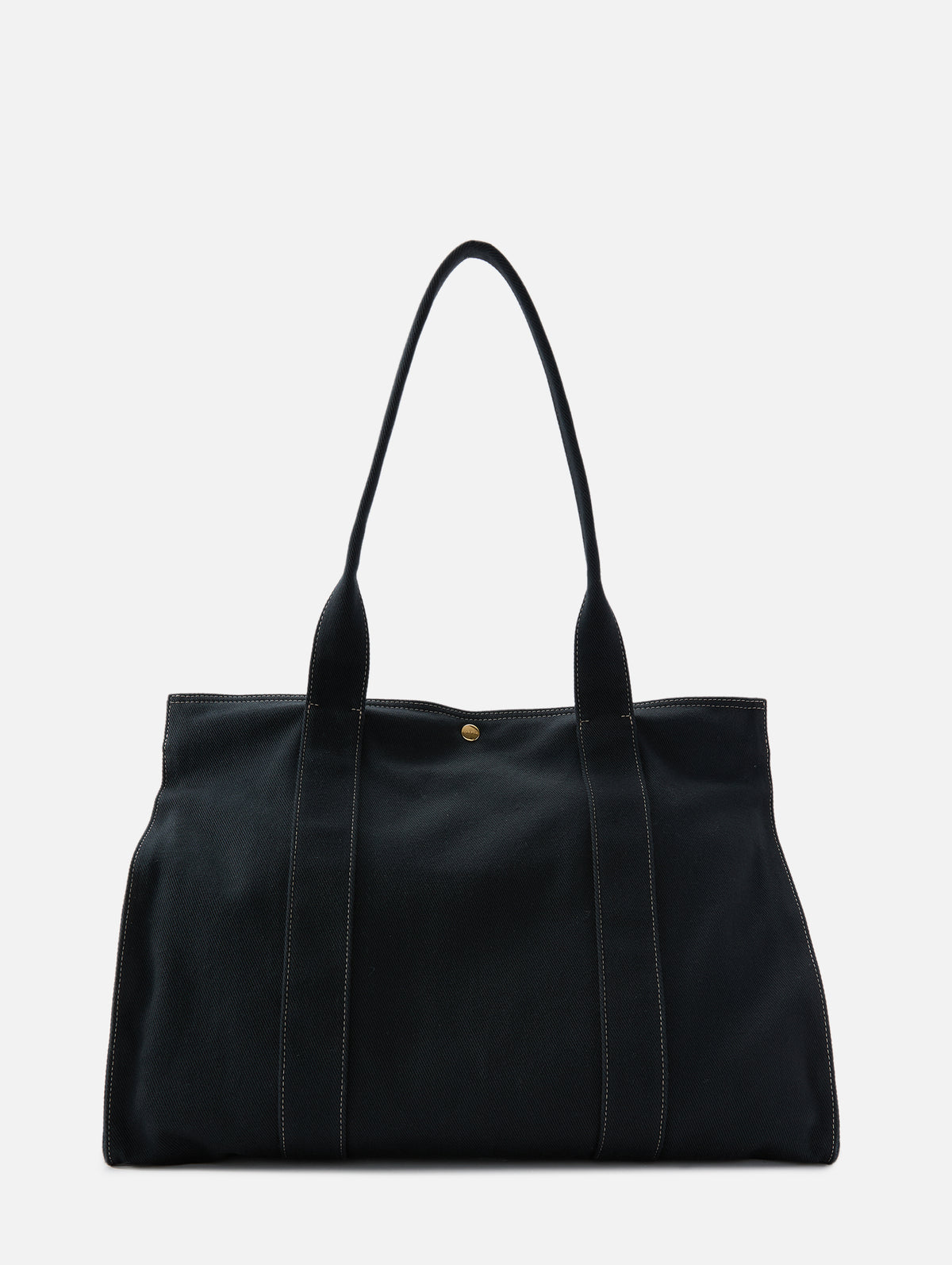 Sisal Shoulder Tote,THE ROW,BLACK,Image 1