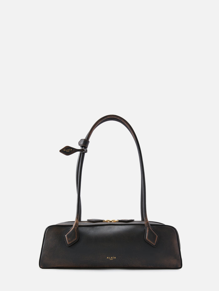 Medium Le Teckel Bag,ALAIA,EBENE,Image 1