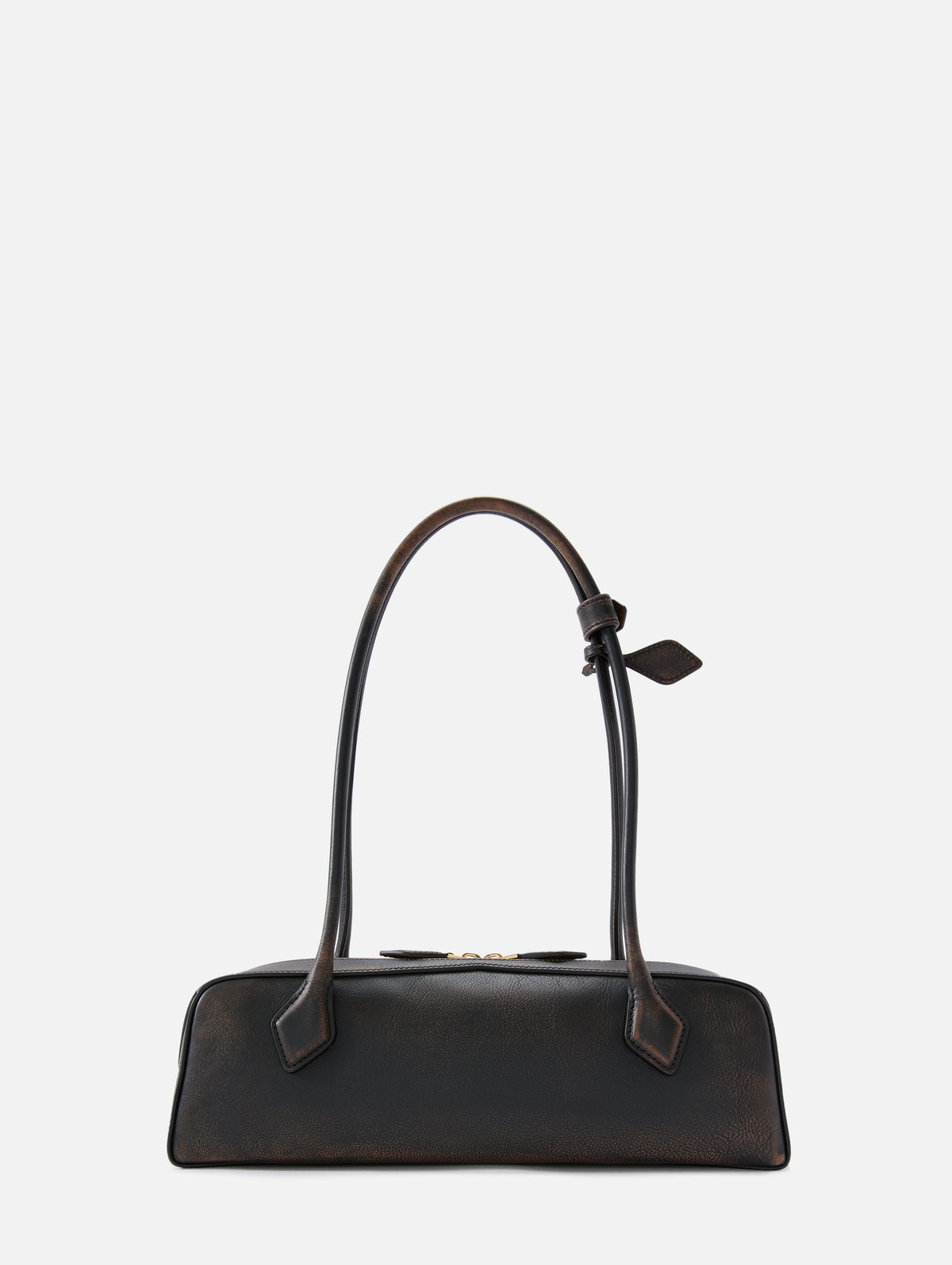 Medium Le Teckel Bag,ALAIA,EBENE,Image 3