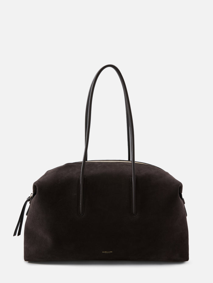 Stockholm Handbag,DEMELLIER,DARK CHOCOLATE,Image 1