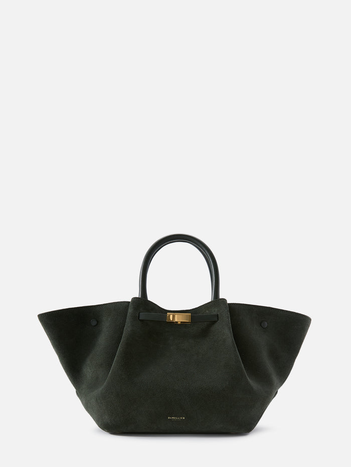 Medium New York Handbag,DEMELLIER,MOSS GREEN,Image 1
