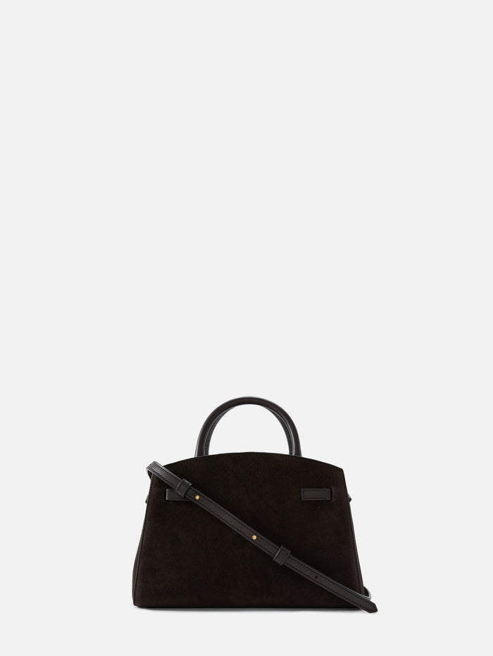 Small Hudson Handbag,DEMELLIER,DARK CHOCOLATE,Image 1