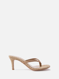 Calypso Heel Sandal,GIANVITO ROSSI,CAMEL NATURAL,Image 1