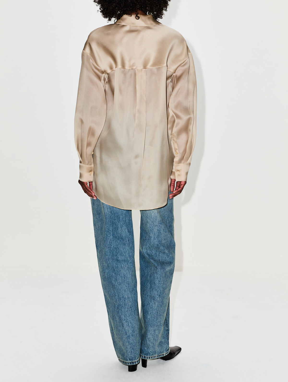 Dani Button Down,KALLMEYER,FAWN,Image 3