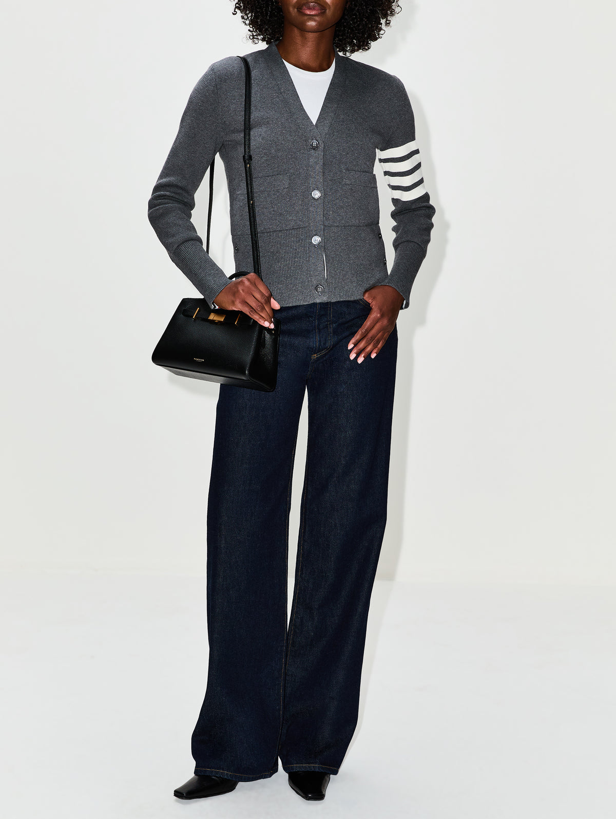 Small Hudson Handbag,DEMELLIER,BLACK,Image 2