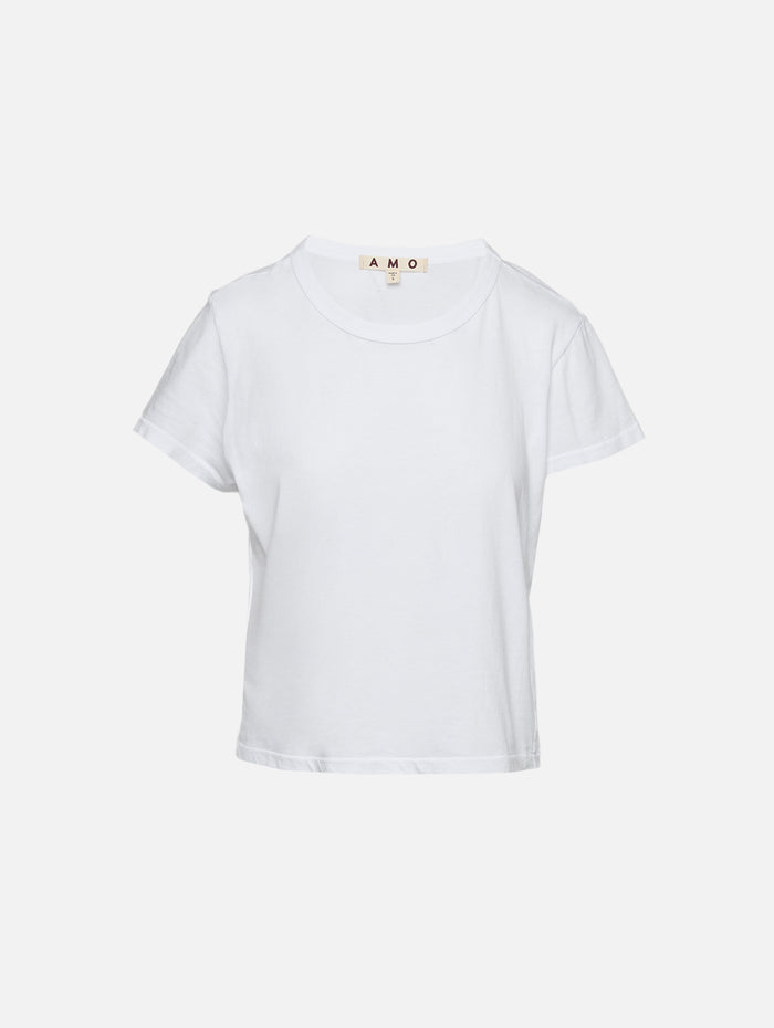 Lovey Tee,AMO,WHITE,Image 1