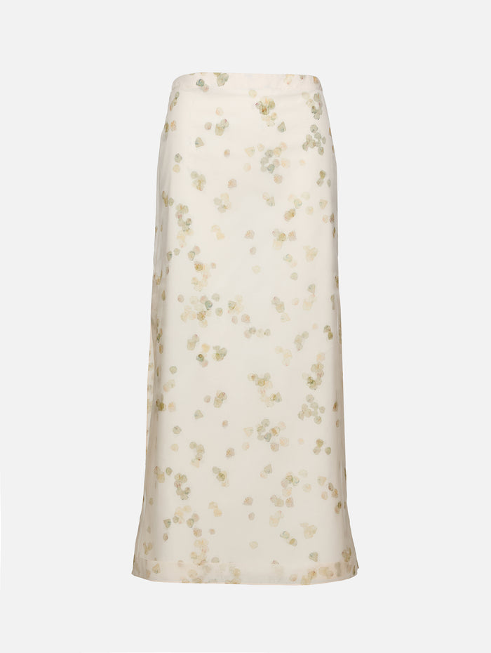 Linnie Skirt,ALTUZARRA,IVORY PETALS,Image 1