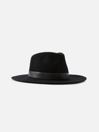 Ross Fedora,JANESSA LEONE,BLACK,Image 1