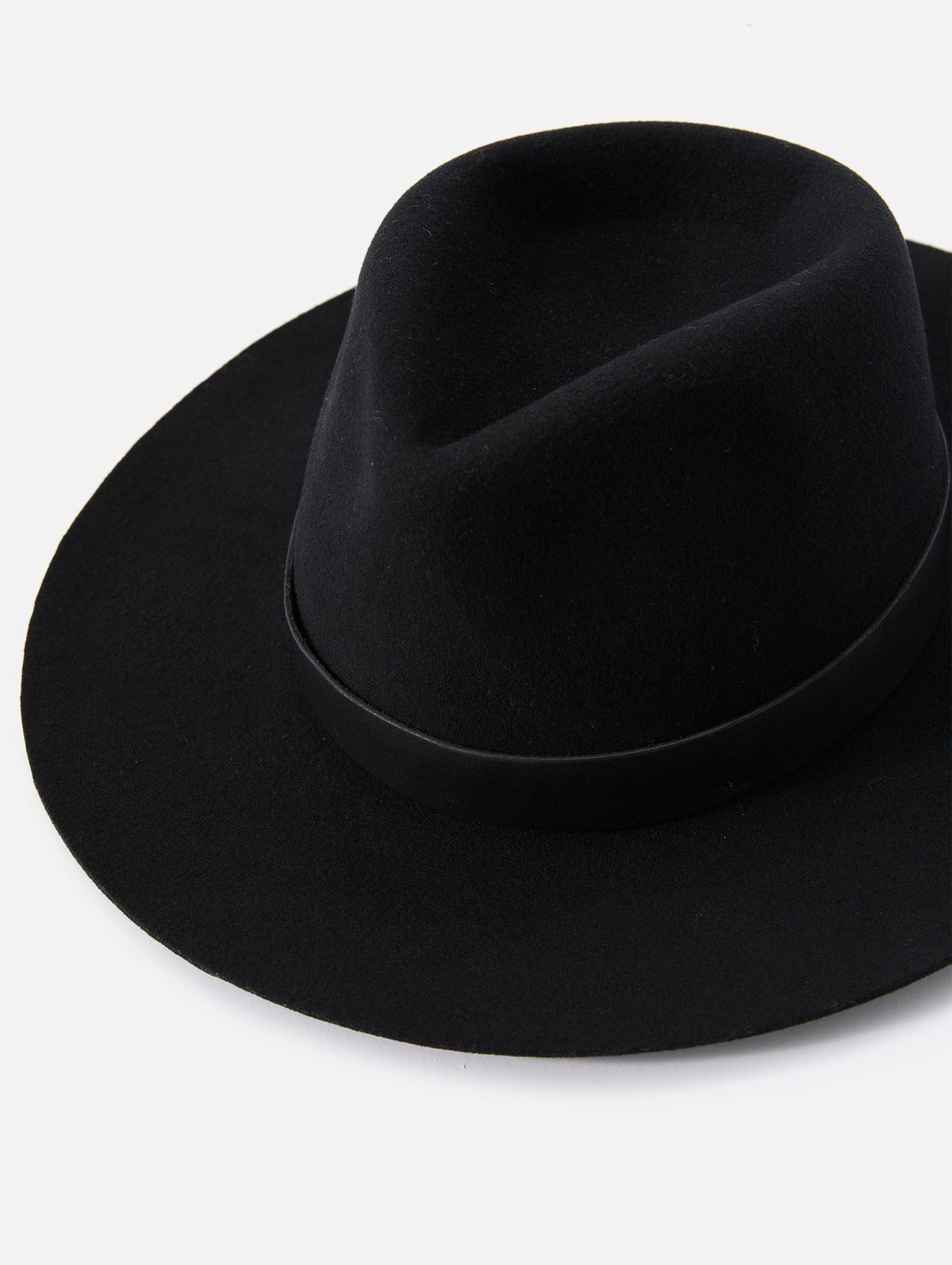 Ross Fedora,JANESSA LEONE,BLACK,Image 2