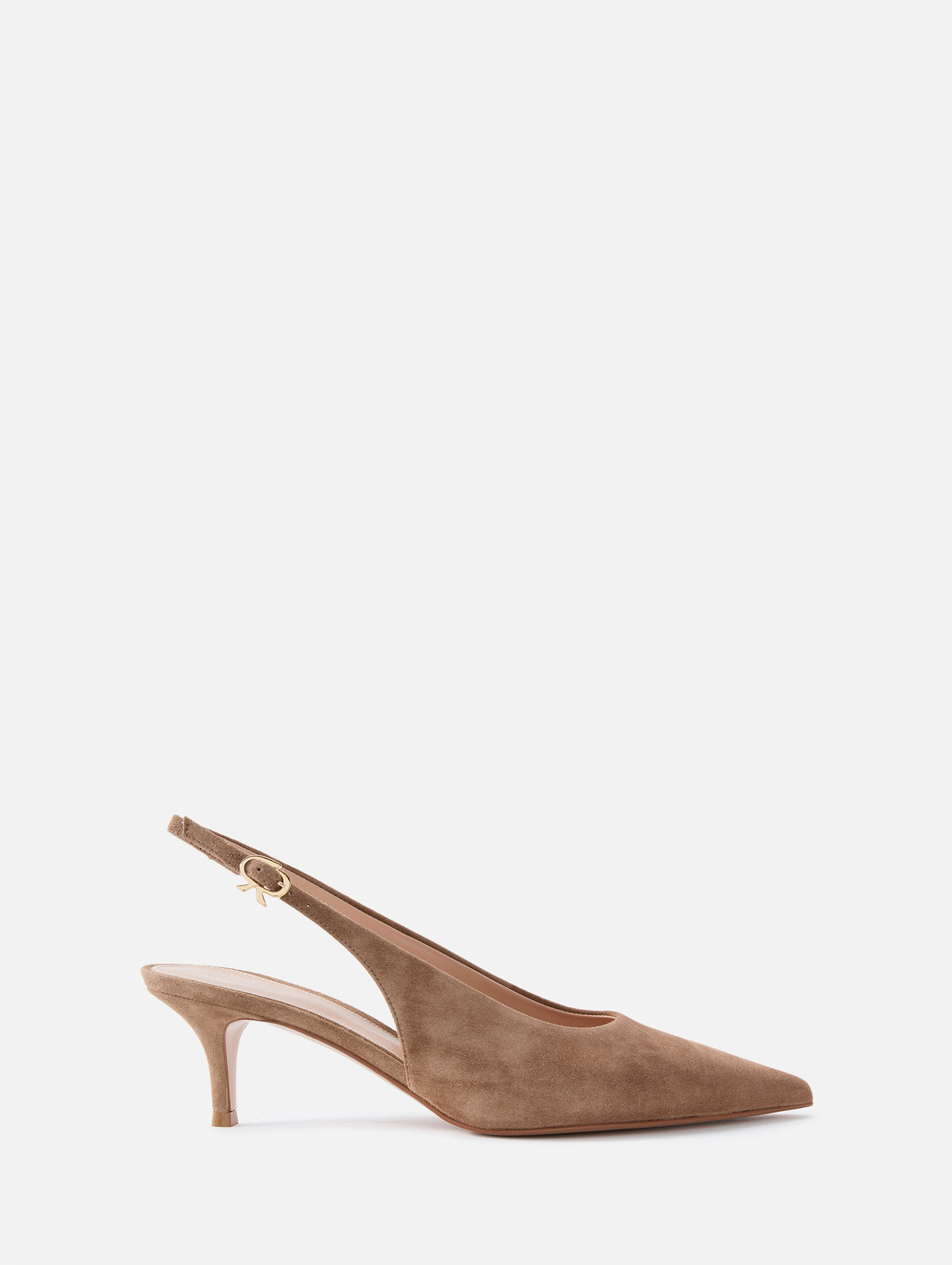Robbie Slingback Heel 55mm,GIANVITO ROSSI,CAMEL,Image 1