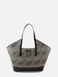 Wavy Tote,MARNI,BLACK,Image 1