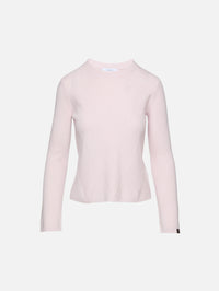 Crew Neck Sweater,MAX MARA,PINK,Image 1