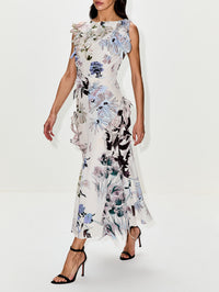 Carrol Dress,ALTUZARRA,IVORY FLOWER,Image 3