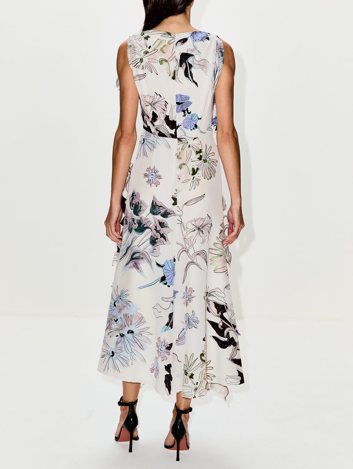 Carrol Dress,ALTUZARRA,IVORY FLOWER,Image 4