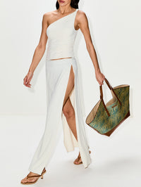 Wynn Maxi Skirt,BOND-EYE,COCONUT BARE,Image 3
