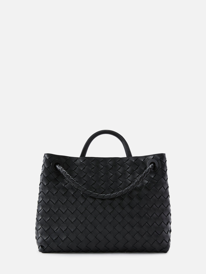 Medium Andiamo Bag,BOTTEGA VENETA,BLACK,Image 1