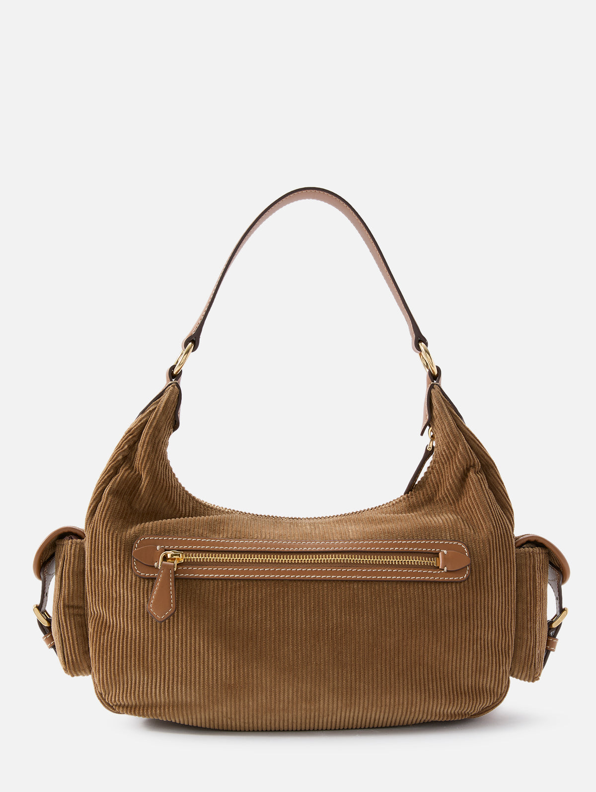 Pocket Shoulder Bag,MIU MIU,CANNELLA,Image 2