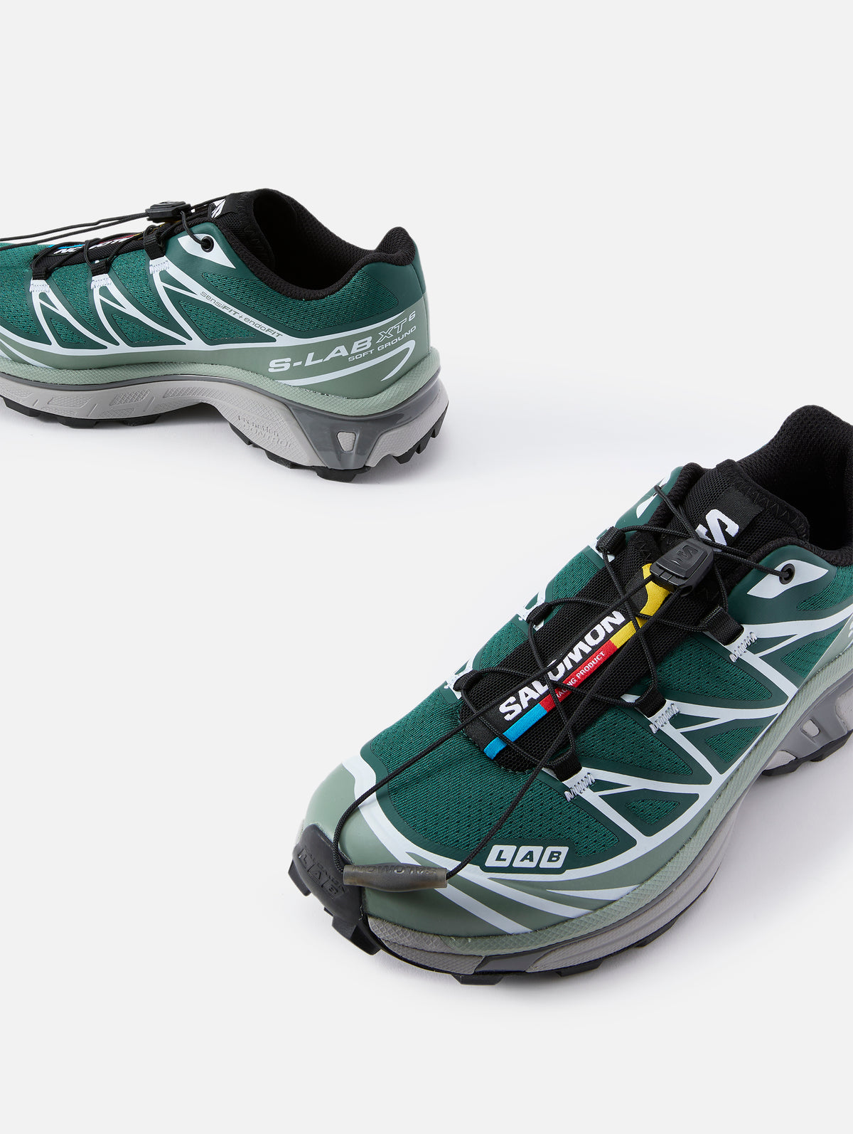 XT-6 Sneaker,SALOMON,BISTRO GREEN/GREEN MILIEU,Image 2