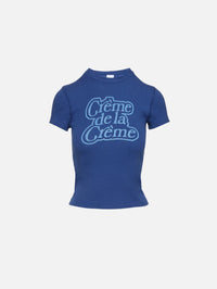 90s Baby Tee,RE/DONE,POSTMAN BLUE,Image 1