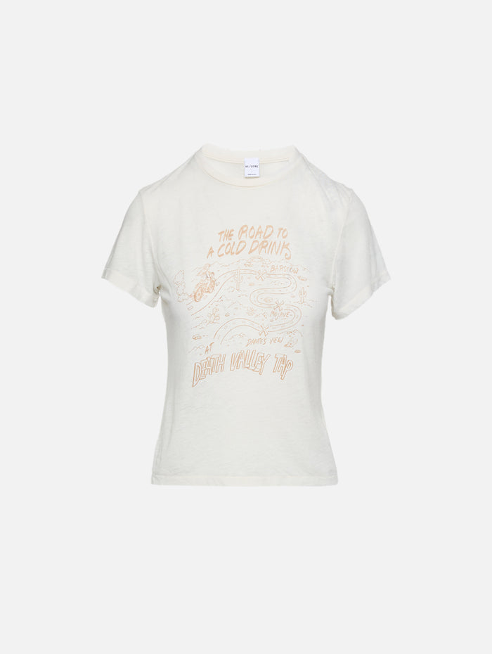 Classic Tee,RE/DONE,VINTAGE WHITE,Image 1