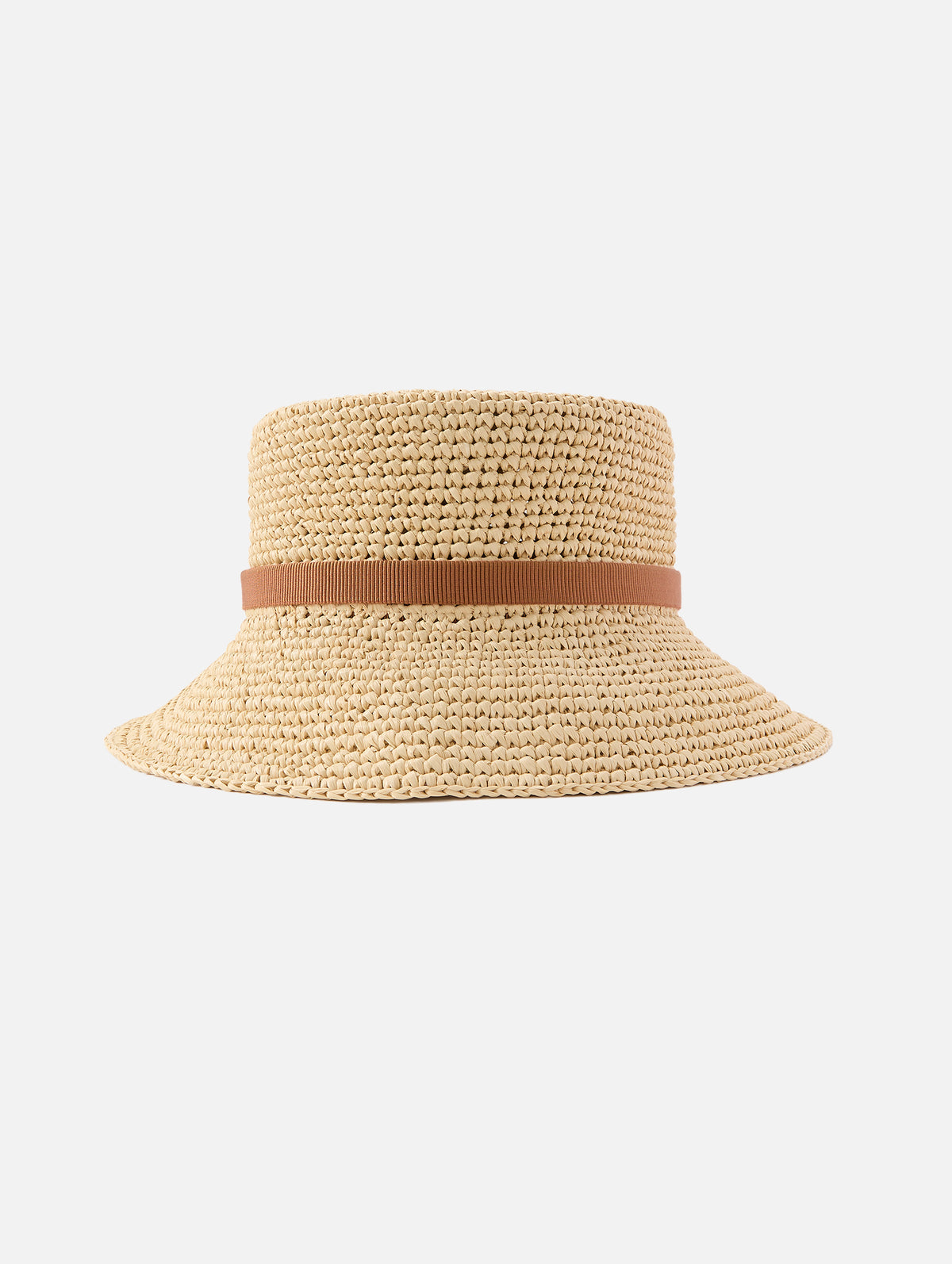 V Logo Bucket Hat,VALENTINO GARAVANI,NATURALE,Image 1