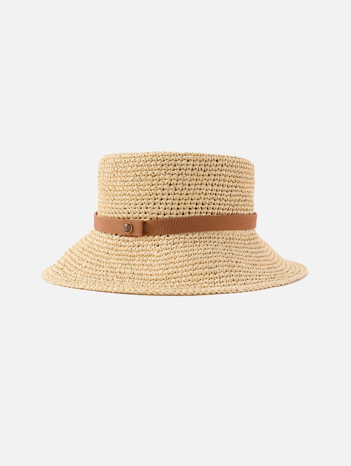 V Logo Bucket Hat,VALENTINO GARAVANI,NATURALE,Image 2