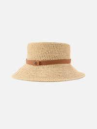 V Logo Bucket Hat,VALENTINO GARAVANI,NATURALE,Image 2