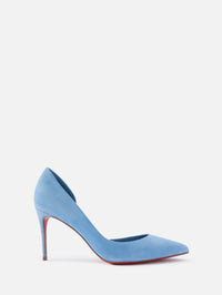 Iriza Dorsay Pump 85mm,CHRISTIAN LOUBOUTIN,CERULEO,Image 1