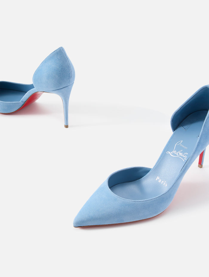 Iriza Dorsay Pump 85mm,CHRISTIAN LOUBOUTIN,CERULEO,Image 1