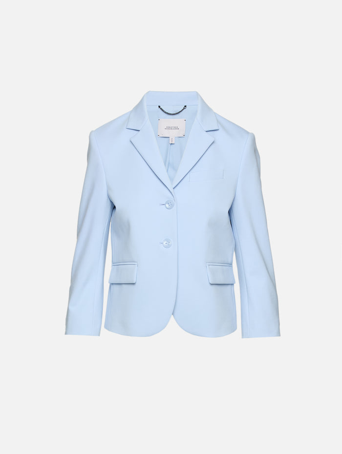 Emotional Essence Jacket,DOROTHEE SCHUMACHER,ICE SKY,Image 1