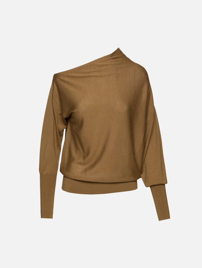 Cold Shoulder Top,TWP,ERMINE,Image 1